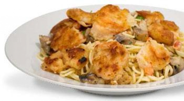 Calorie-rich shrimp pasta tops Xtreme Eating list