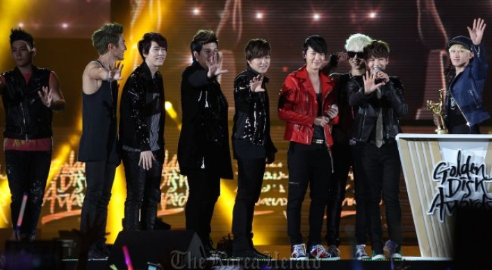 Super Junior, Psy win big at Golden Disk Awards