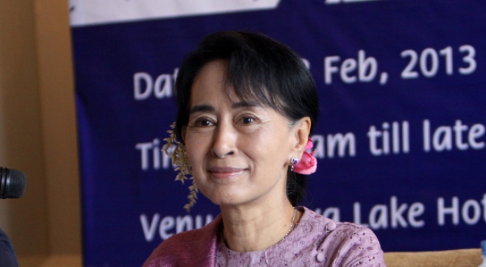 Suu Kyi to meet Park