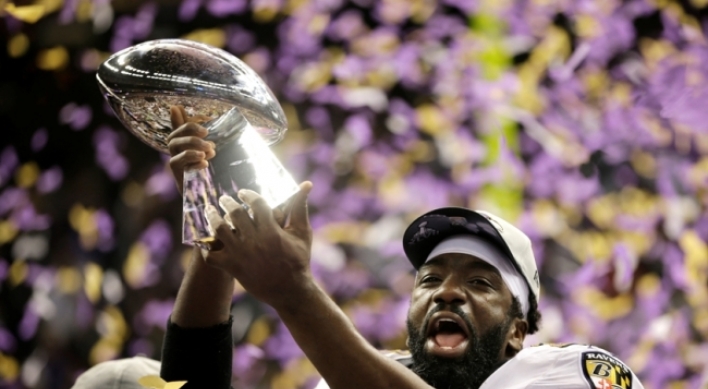 [Photo] Ravens beat 49ers 34-31 in Super Bowl