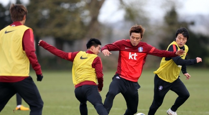 Korea soccer team faces Croatia test