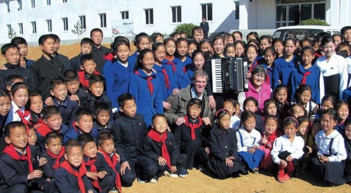 Amid tensions, American builds schools in North Korea