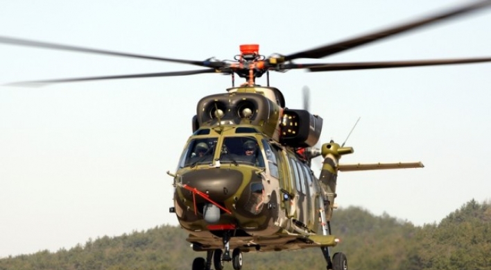 S. Korea completes development of indigenous utility helicopter