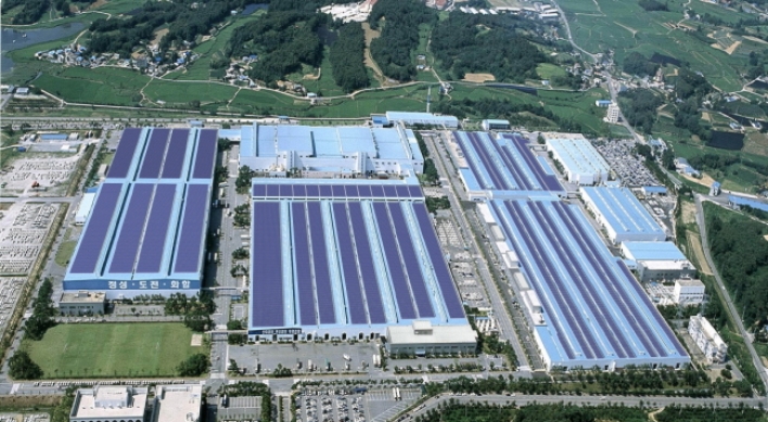 Hyundai Motor to turn factory rooftops into solar power plant