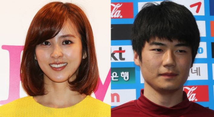 Actress Han, footballer Ki set July 1 for wedding date