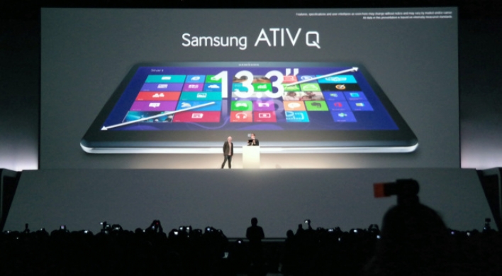 Samsung unveils Ativ Q, Galaxy S4 Mini in London