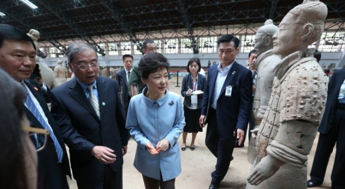 Park calls for expansion in China