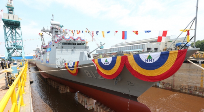 Navy unveils advanced frigate