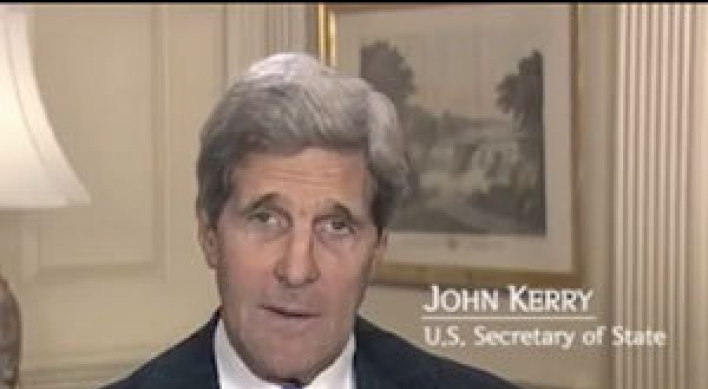 Kerry congratulates Korea on independence in video message