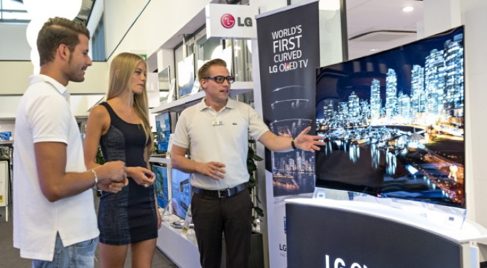 LG’s curved OLED TV hits European market