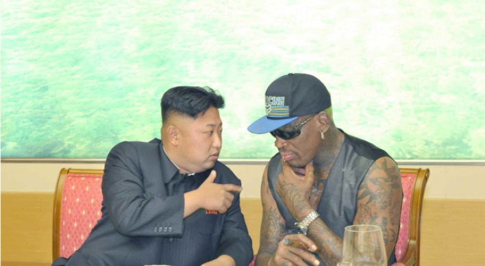 Rodman returns from Pyongyang, without detained American