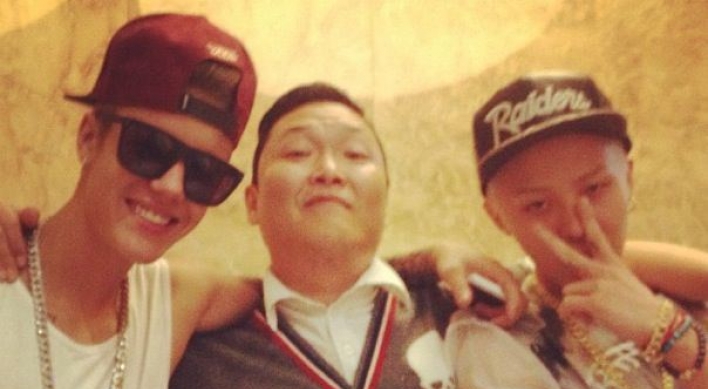 Psy and G-Dragon rumored to attend Bieber’s concert
