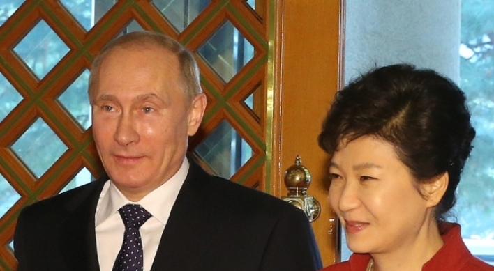 Park, Putin agree to restore trans-Siberian vision