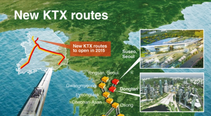 [Graphic News] New KTX routes