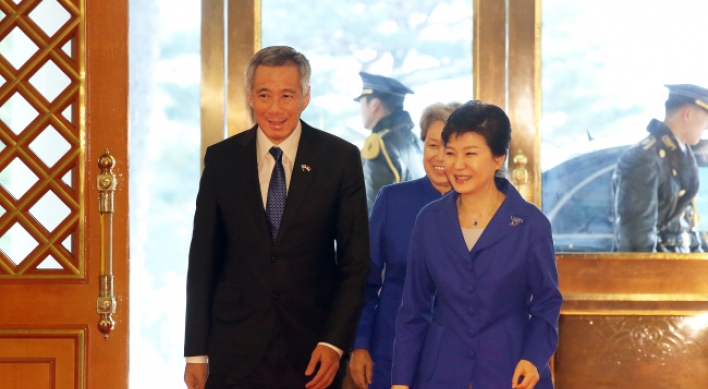 Korea, Singapore agree to boost business cooperation