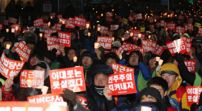 Koreans overseas protest election meddling