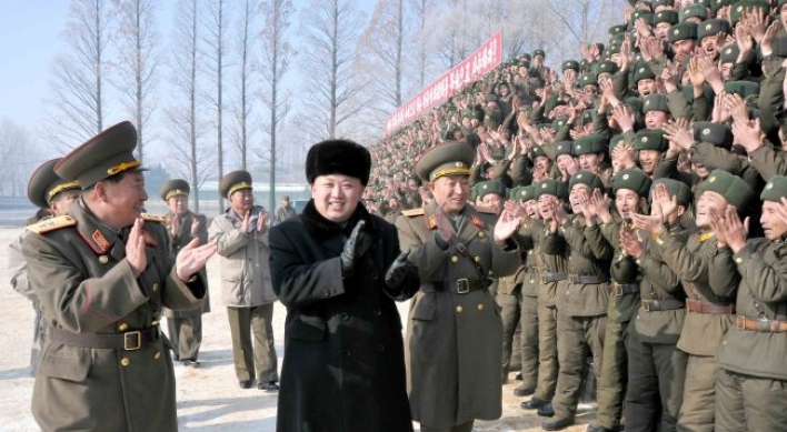 N.K.’s Kim visits military, calls for greater combat capabilities