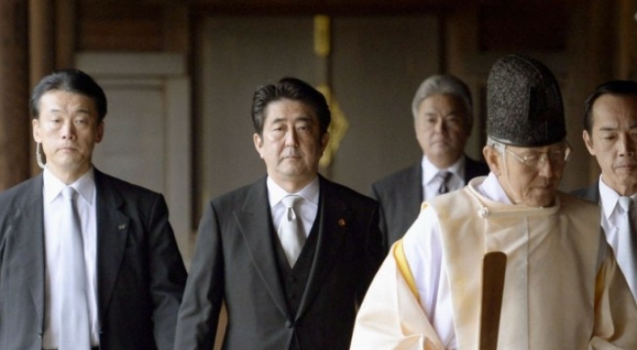 Abe’s war shrine visit enrages Japan’s neighbors