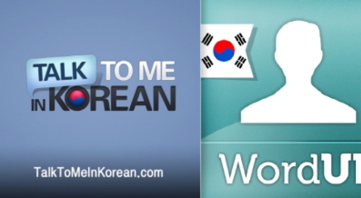 Learning Korean with mobile devices