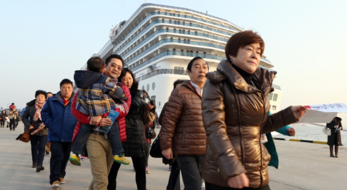 Inbound cruise tourists increase over 6 years