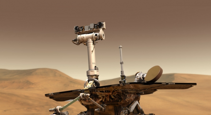 Opportunity still roving on Mars