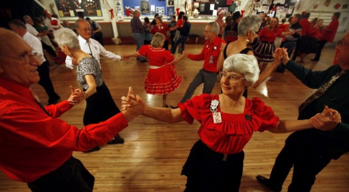 Square dancing heals the heart