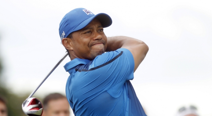 Slow start for Tiger Woods at Doral