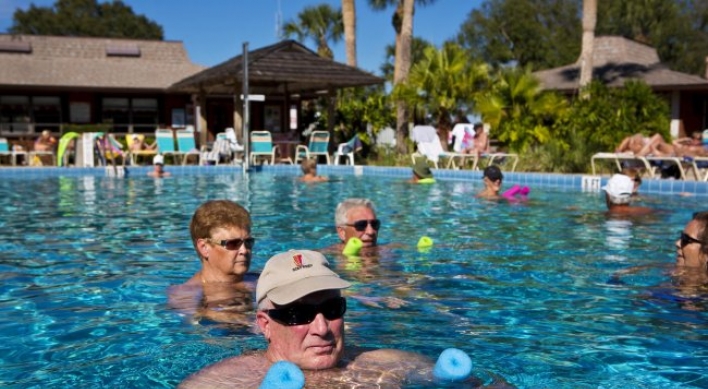 It’s hats off, and everything else, as nudist resort marks 50 years