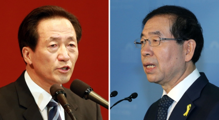 [Newsmaker] Rivals square off in Seoul mayoral race