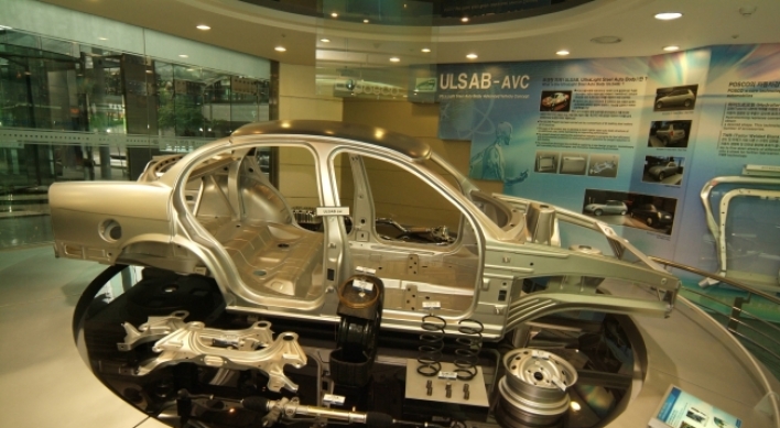 POSCO spurs global presence in car steel sheet business