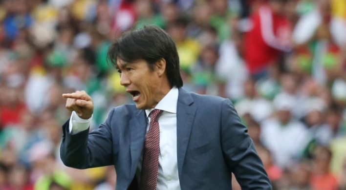 [World cup] Hong: He takes responsibility for loss to Algeria