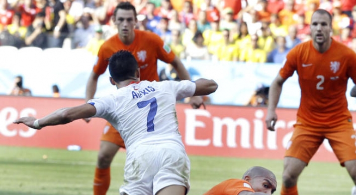 [World Cup] Without Vidal, Chile flat against the Netherlands