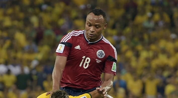 [World Cup] FIFA: No action against Zuniga for Neymar tackle