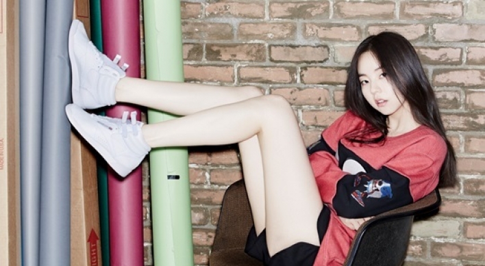Singer-turned-actress Sohee in chic photo shoot