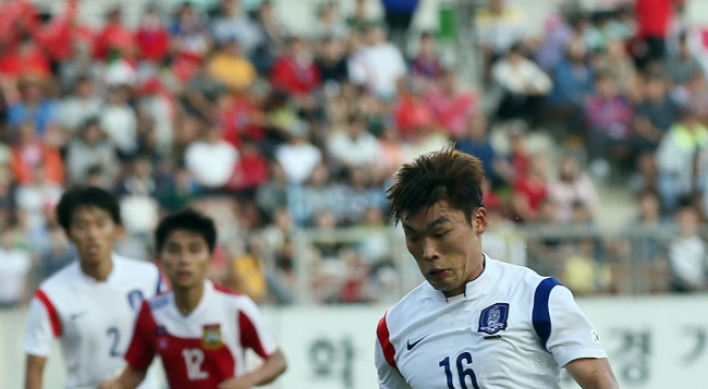 [Asian Games] South Korea beats Laos 2-0 in soccer