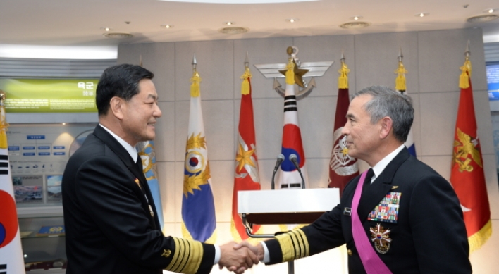 U.S. Pacific Fleet chief gets Seoul’s national security medal