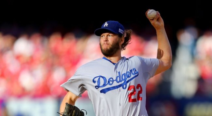 Dodgers ace Kershaw voted top player by major leaguers