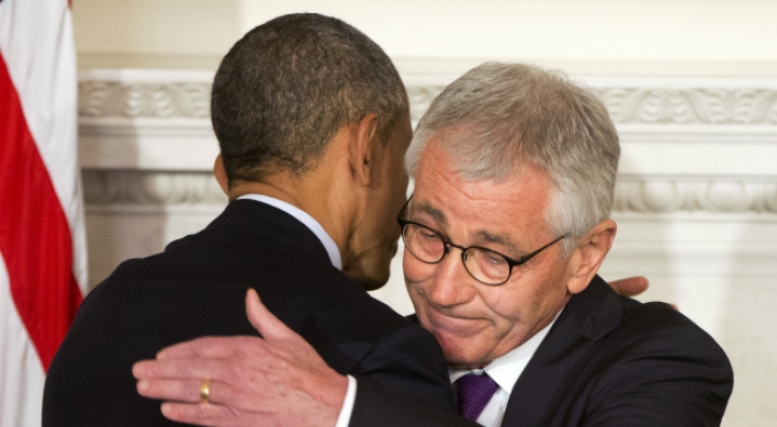 [Newsmaker] Behind Hagel's ouster, tensions over Syria