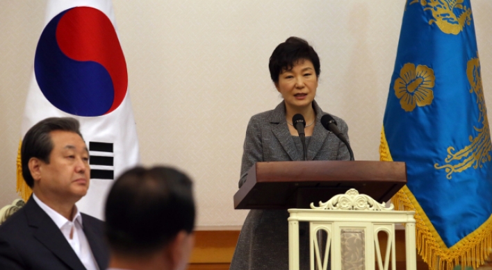 President Park Geun-hye slams rumormongering