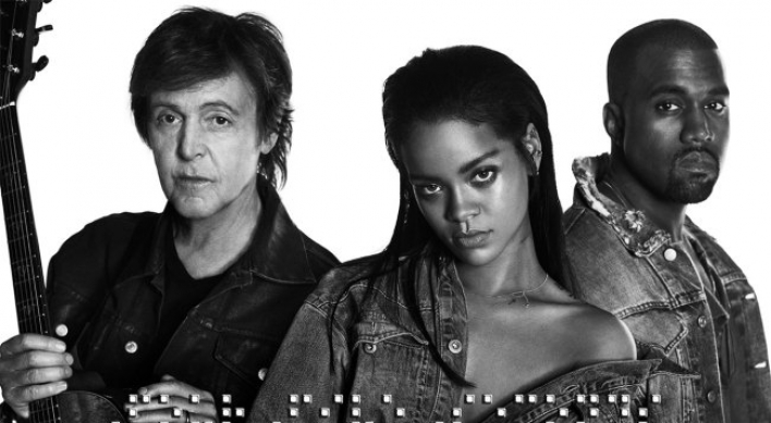 Rihanna goes for acoustic sound with McCartney
