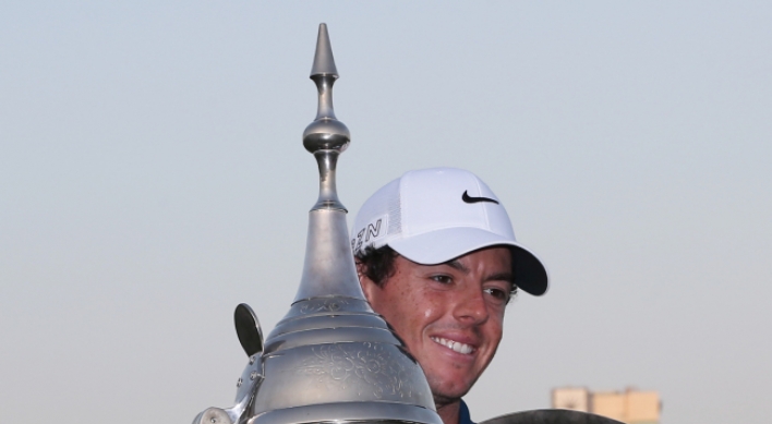 McIlroy wins in Dubai