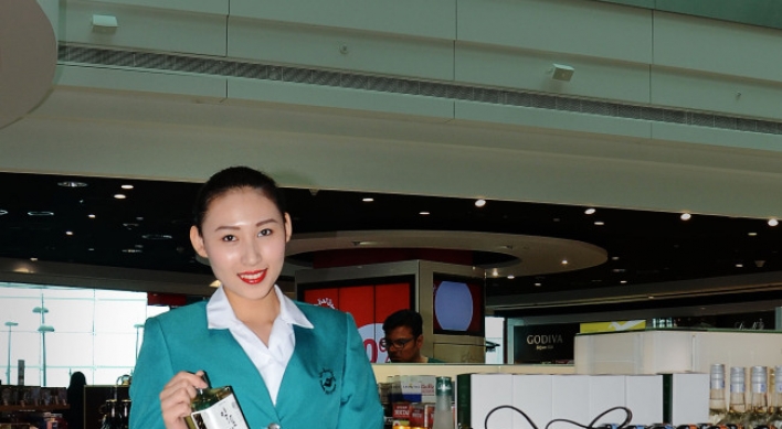Hite Jinro products enter Dubai airport duty-free store