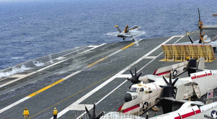 U.S. to send nuclear-powered aircraft carrier amid N.K. threats