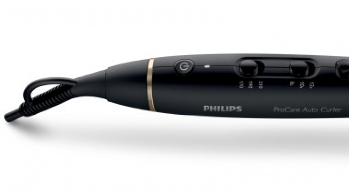Philips Korea introduces new hair curler