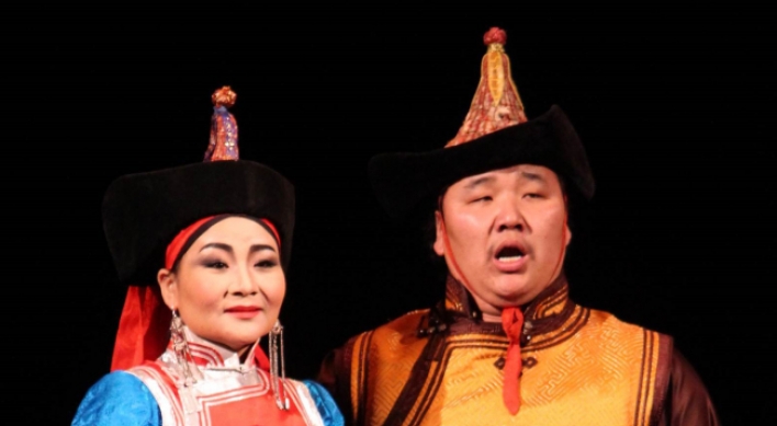Mongolian theater to perform opera
