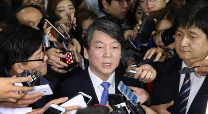 Ahn’s defection to stir up party split before polls