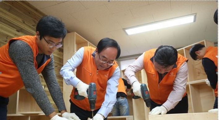 Hanwha E&C opens 50th library for the disabled