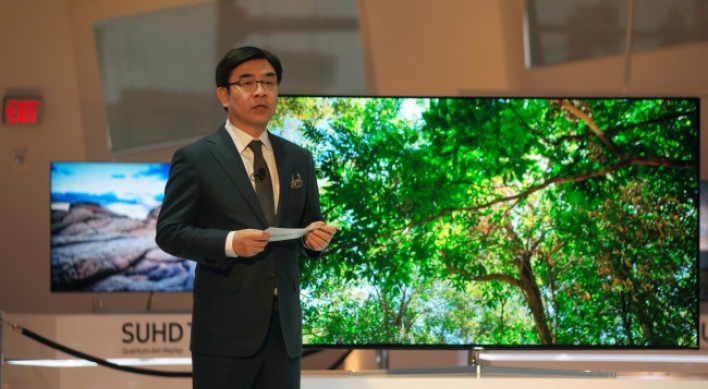 [CES 2016] Samsung flaunts TV leadership