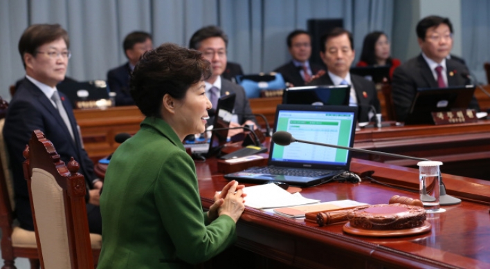 Park warns of more N.K. tests without strict sanctions