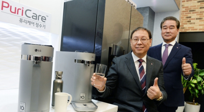 LG seeks synergy in refrigerators, water purifiers